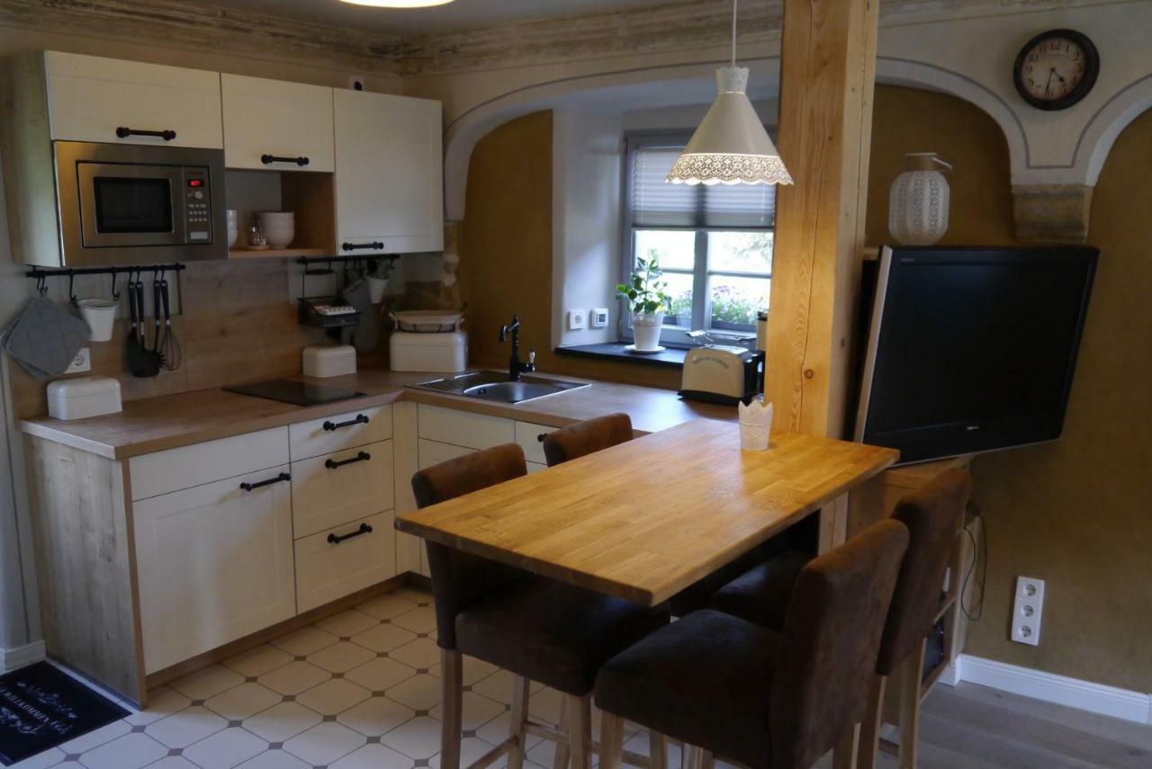 Ferienwohnung "Alte Bauernstube" Meißen Zewnętrze zdjęcie